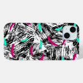 モダンな抽象柄 Case-Mate iPhoneケース (裏面 (横))