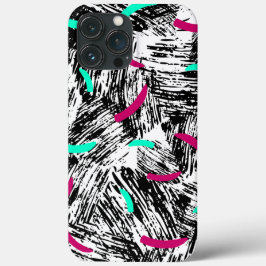 モダンな抽象柄 iPhone 13 PRO MAXケース