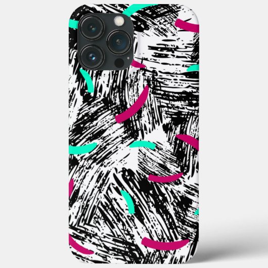 モダンな抽象柄 Case-Mate iPhoneケース (裏面)