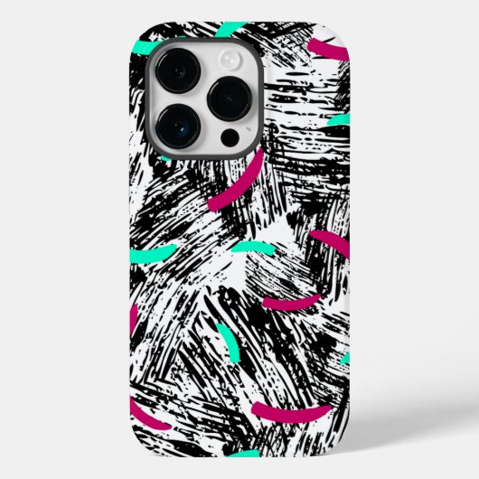 モダンな抽象柄 Case-Mate iPhoneケース (裏面)