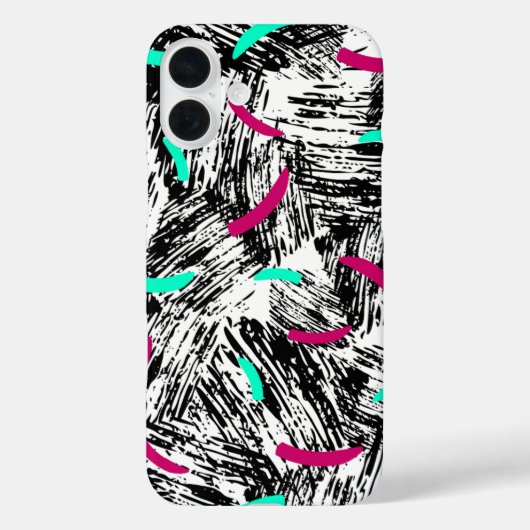 モダンな抽象柄 Case-Mate iPhoneケース (裏面)