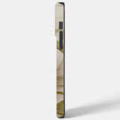 モダンな抽象的な貴金属の色彩のフラクタル Case-Mate iPhoneケース (裏面 / 左)