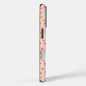 モダンな抽象的フラワーパターン Case-Mate iPhoneケース (裏面 / 右)