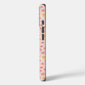 モダンな抽象的フラワーパターン Case-Mate iPhoneケース (裏面 / 左)