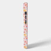 モダンな抽象的フラワーパターン Case-Mate iPhoneケース (裏面 / 左)
