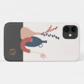モダンな抽象的南西部デコレーションiPhone/iPadケース Case-Mate iPhoneケース (裏面(横))