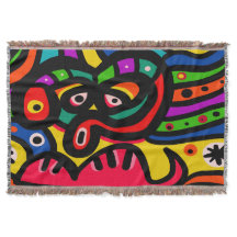 モダンな抽象美術の顔