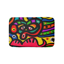 モダンな抽象美術の顔