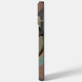 モダンな抽象色調の調和 フラクタルアートグラフィック Case-Mate iPhoneケース (裏面 / 左)