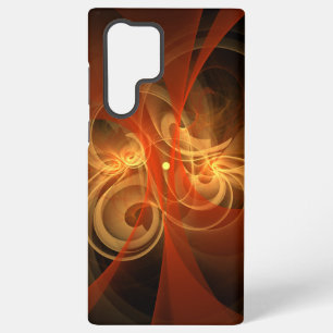 モダンな抽象芸術の光のエネルギーを表現した「モーニングマジック」 SAMSUNG GALAXY S22 ULTRAケース