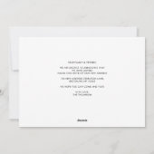 モダンな新しい家でのホリデーシーズンの写真の引越し シーズンカード (裏面)