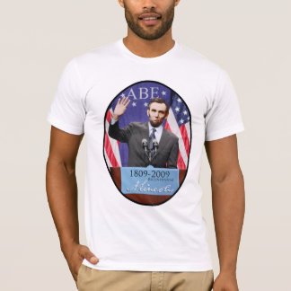 モダンな日Abe -エイブラハム・リンカーン Tシャツ