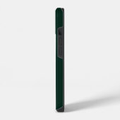 モダンな明るい黄色のイニシャル文字 iPhoneケース (左側面)