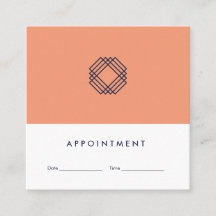 モダンな最小主義のきれいなタイポグラフィのアポイントメント