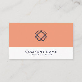 モダンな最小主義のきれいなレイアウトのタイポグラフィのロゴ 名刺