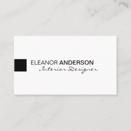 モダンな最小主義のクラシックでエレガントなプロフェッショナル 名刺