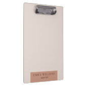 モダンな最小主義のシンプルなレイアウトのタイプエラー暖かいブラウン クリップボード (右)