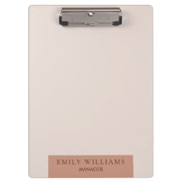 モダンな最小主義のシンプルなレイアウトのタイプエラー暖かいブラウン クリップボード