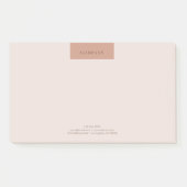 モダンな最小主義のレイアウトのタイプエラーの暖かいコーヒー10" *6 " ポストイット (正面)