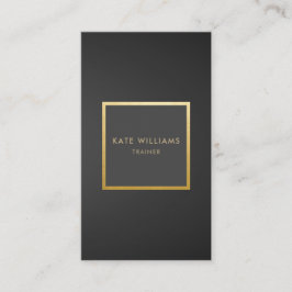 モダンな最小主義の勾配の金ゴールドの贅沢な垂直 名刺