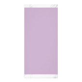 モダンな最小主義の幾何学的な大理石の金ゴールドのラベンダー ラックカード (裏面)