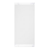 モダンな最小主義の幾何学的な大理石の銀製灰色 ラックカード (裏面)