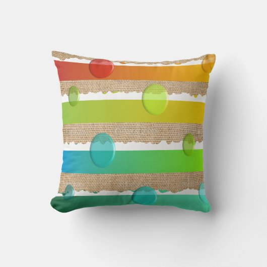 モダンな最小主義の枕鋭い端 クッション (正面)