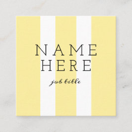 モダンな最小主義の正方形の名刺 スクエア名刺