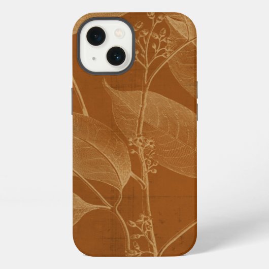モダンな植物学VI iPhoneケース (裏面)