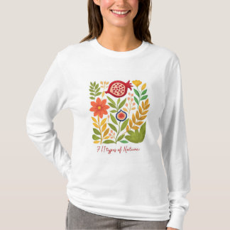 モダンな植物画 Tシャツ