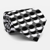 モダンな椎骨のロゴのカイロプラクターの首のタイ ネクタイ (ロール)