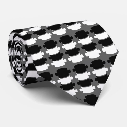 モダンな椎骨のロゴのカイロプラクターの首のタイ ネクタイ (ロール)