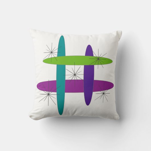 モダンな楕円 クッション (正面)