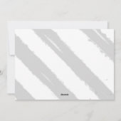 モダンな楽しいホリデー新年写真カード シーズンカード (裏面)