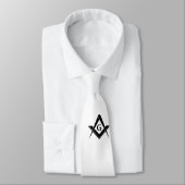 モダンな正方形およびコンパスのタイ ネクタイ (タイ)