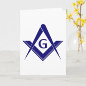 モダンな正方形及びコンパス カード (黄色い花)