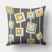 モダンな正方形 クッション (裏面)