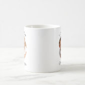 モダンな母の日フォト ママ大好き コーヒーマグカップ (中央)