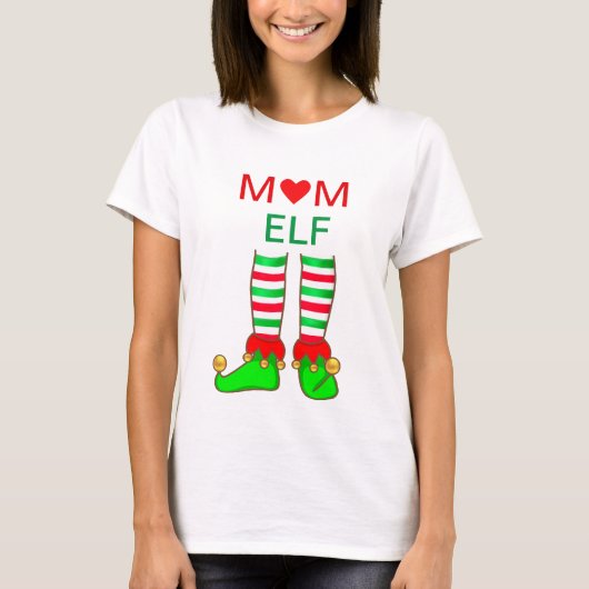 モダンな母の精霊クリスマス Tシャツ (正面)