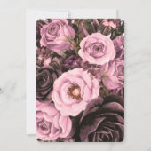 モダンな水彩画のカップケーキ ベビーシャワー3 招待状 (裏面)