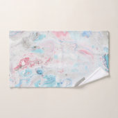 モダンな水彩画の大理石の浴室の装飾 バスタオルセット (ハンドタオル)