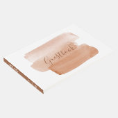 モダンな水彩筆致ミニマリスト ゲストブック (コーナー)