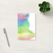 モダンな水彩絵の具 スプラッシュ ToDoリスト ポストイット (オフィス)