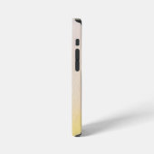 モダンな水彩花のカスタマイズ画像 iPhoneケース (左側面)