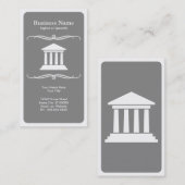 モダンな法律 名刺 (正面/裏面)