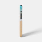 モダンな海の景色 パラダイス iPhoneケース (左側面)