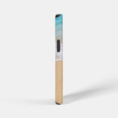 モダンな海の景色 パラダイス iPhoneケース (右側面)