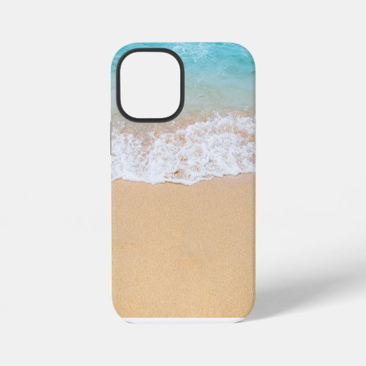 モダンな海の景色 パラダイス iPhoneケース (裏面)