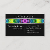 モダンな混同した調和 名刺 (裏面)