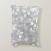 モダンな灰色の抽象芸術ライト装飾的な枕 アクセントクッション (裏面(縦))